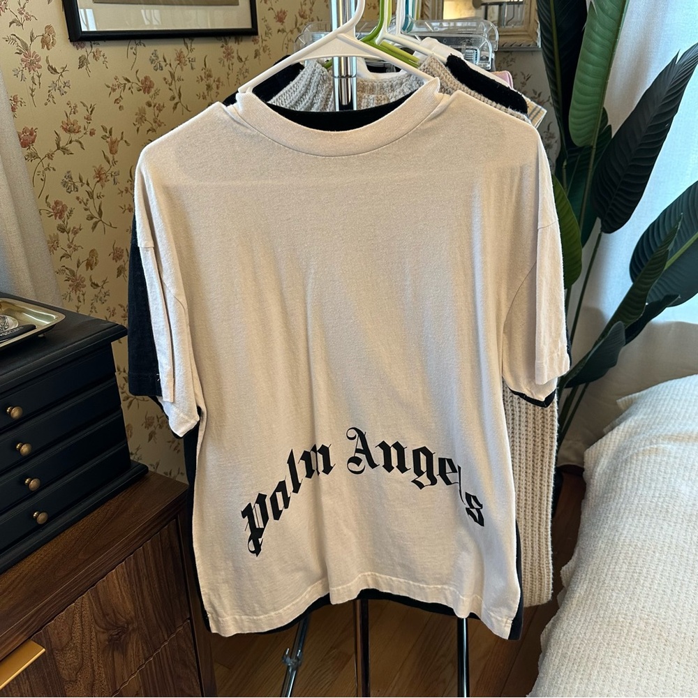 Palm Angels skull graphic tee sz S
